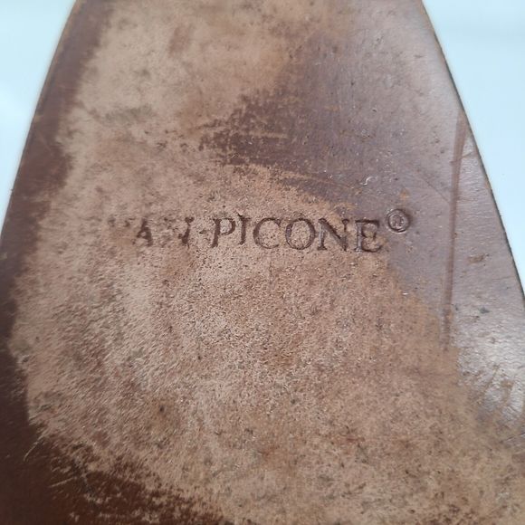 Evan-Picone Pumps Size 9M Black Satin 2 -1/2" Bedazzled Heels Made in Spain - Picture 6 of 10